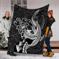 polynesian-shark-tattoo-hawaii-tribal-blanket