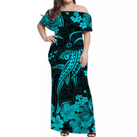 hawaii-off-shoulder-long-dress-polynesia-turquoise-shark