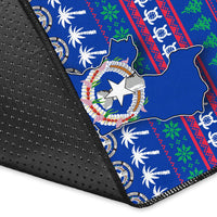 Northern Mariana Islands Christmas Area Rug Ugly Christmas LT12 - Wonder Print Shop