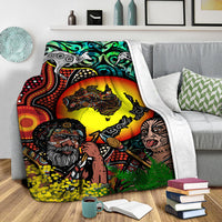 australia-aboriginal-kangaroo-combine-new-zealand-maori-kiwi-bird-blanket-lt2