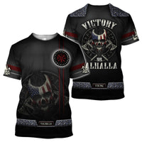 Viking Clothing American Viking 3D T Shirt RLT12 - Wonder Print Shop