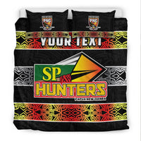 (Custom Personalised) The Hunters PNG Bedding Set Papua New Guinea Hunters Rugby LT13 - Wonder Print Shop