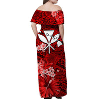 custom-personalised-hawaii-off-shoulder-long-dress-map-and-turtle-red-flowers