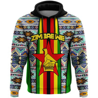 AfricanHoodie - Zimbabwe Ndebele Pullover - Wonder Print Shop