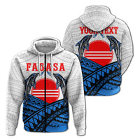 Custom American Samoa Zip Up Hoodie Fagasa Fealofani Samoa LT12 - Wonder Print Shop