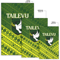 Tailevu Rugby Union Fiji Area Rug Tapa Pattern LT12 - Wonder Print Shop