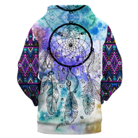 Native American Full Color Dream Catcher 3D Hoodie LT10 - Wonder Print Shop