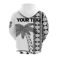 Custom Fiji Rugby Hoodie Coconut Tree With Tapa Pattern LT12 - Wonder Print Shop