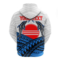 Custom American Samoa Zip Up Hoodie Fagasa Fealofani Samoa LT12 - Wonder Print Shop