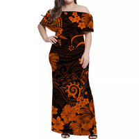 hawaii-off-shoulder-long-dress-polynesiaorange-cool-shaka-sign