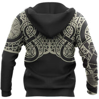 Viking Clothing Vikings Chest Tattoo Style Hoodie RLT12 - Wonder Print Shop