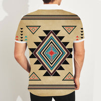 Southwest Symbol Native American Polo T Shirt 3D LT10 - Wonder Print Shop