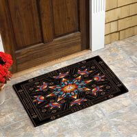 black-geometric-native-american-doormat