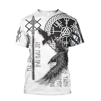 Viking Clothing Ravens Premium Viking 3D T Shirt RLT12 - Wonder Print Shop