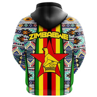 AfricanHoodie - Zimbabwe Ndebele Pullover - Wonder Print Shop