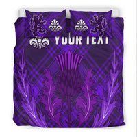 (Custom Personalised) Scotland Bedding Set Thistle Scottish Be Unique LT13 - Wonder Print Shop