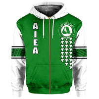 Custom Hawaii Hoodie Aiea High Custom Your Class Zip Hoodie - Wonder Print Shop