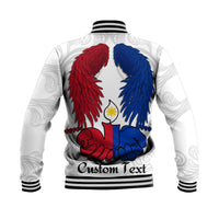 Custom Personalised Philippines Baseball Jacket All Saints' Day LT9 - Wonder Print Shop