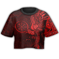 viking-clothing-vegvisir-with-raven-viking-compass-croptop-t-shirt-red-version