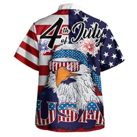 American Flag Eagle Style Hawaiian Shirt RLT12 - Wonder Print Shop