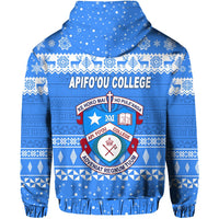 Apifoou College Christmas Zip Hoodie Simple Style LT8 - Wonder Print Shop