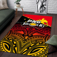 PNG Rugby The Kumuls Area Rug LT6 - Wonder Print Shop