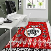 Mate Ma'a Tonga Ngatu Fonu Rugby Area Rug LT6 - Wonder Print Shop