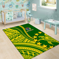 Cook Islands Polynesian Area Rug LT6 - Wonder Print Shop