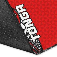Tonga Area Rug Polynesian Tattoo LT6 - Wonder Print Shop