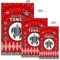 Mate Ma'a Tonga Ngatu Fonu Rugby Area Rug LT6 - Wonder Print Shop