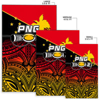 PNG Rugby The Kumuls Area Rug LT6 - Wonder Print Shop