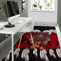 Native American Area Rug Native Dreamcatcher LT6 - Wonder Print Shop