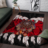 Native American Area Rug Native Dreamcatcher LT6 - Wonder Print Shop