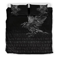Viking Bedding Set The Raven Of Odin Rune RLT12 - Wonder Print Shop