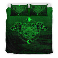 Viking Bedding Set, Skoll and Hati RLT12 - Wonder Print Shop