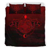 Viking Bedding Set, Skoll and Hati RLT12 - Wonder Print Shop