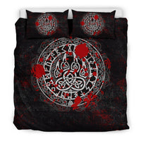 Viking Bedding Set Viking Bear Claws Blood Tattoo RLT12 - Wonder Print Shop