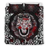 Viking Bedding Set Fenrir Viking Blood 3D RLT12 - Wonder Print Shop