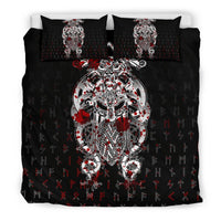 Viking Tyr Tattoo Blood Bedding Set RLT12 - Wonder Print Shop