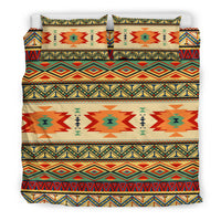 Geometric Pattern Design Native American Bedding Set LT10 - Wonder Print Shop