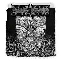 Viking Bedding Set Wolf and Raven Special RLT12 - Wonder Print Shop