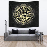 Viking Tapestry Wolf RLT12 - Wonder Print Shop