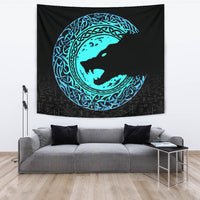 Viking Tapestry - Fenrir Norse Wolf RLT12 - Wonder Print Shop