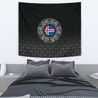 Viking Tapestry - Iceland Coat Of Arms RLT12 - Wonder Print Shop