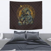 Viking Tapestry Warrior Viking Shield Skull RLT12 - Wonder Print Shop