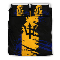 Barbados Bedding Set Flag Painting - Wonder Print Shop