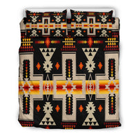 Black Tribe Design Native American Bedding Set LT10 - Wonder Print Shop