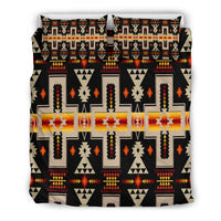 Black Tribe Design Native American Bedding Set LT10 - Wonder Print Shop