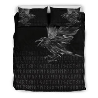 Viking Bedding Set The Raven Of Odin Rune RLT12 - Wonder Print Shop