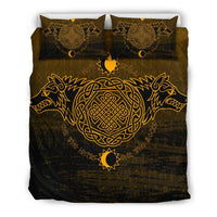 Viking Bedding Set, Skoll and Hati RLT12 - Wonder Print Shop